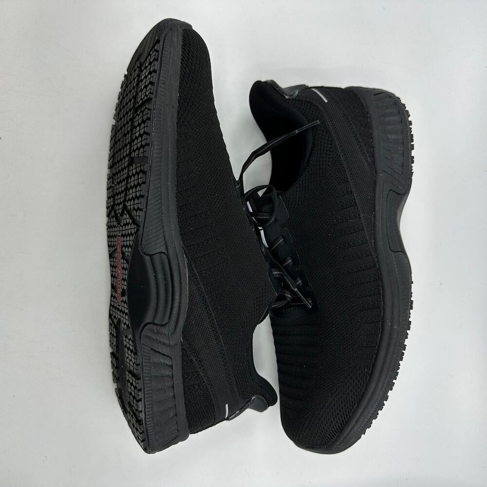 Orthofeet Shoes WMNS Black 10B Lace Up Walking Comfort Cushioned Sneaker Support - Picture 3 of 10